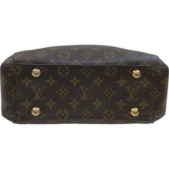 093642AV (S6) Louis Vuitton Hand Bag Montaigne MM Brown Monogram - Picture 3 of 9